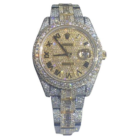 iced rolex replica|Rolex datejust iced out 41mm.